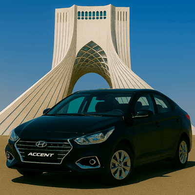 تاکسی بین شهری Hyundai Accent اقتصادی برای سفرهای بین شهری TaxiShik