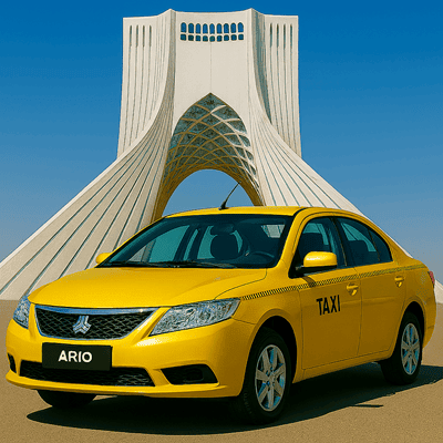 کرایه خودرو بین شهری سایپا آریو با راننده مطمئن و قیمت مناسب