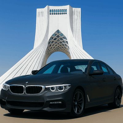 تاکسی بین شهری BMW 7 Series لوکس برای سفرهای تشریفاتی و مدیران TaxiShik