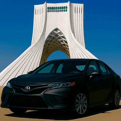 تاکسی بین شهری Toyota Camry VIP برای سفرهای راحت و ایمن TaxiShik