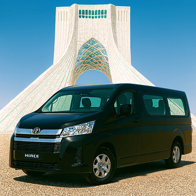 تاکسی بین شهری Toyota Hiace ون گروهی برای سفرهای خانوادگی TaxiShik