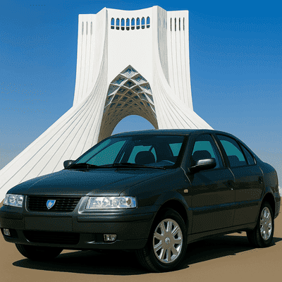 تاکسی بین شهری Samand ایران‌خودرو اقتصادی و مطمئن برای مسیرهای روزانه