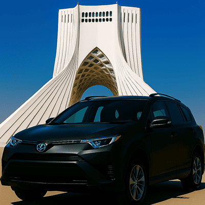 تاکسی بین شهری Toyota Rav4 SUV پرطرفدار برای سفرهای خانوادگی TaxiShik